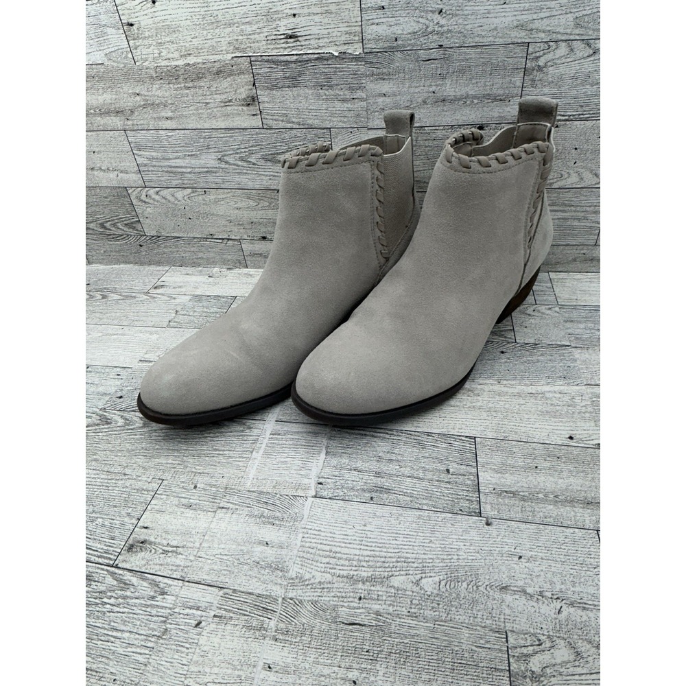 Skechers Women's Texas Outskirts Rodeo Ankle Boot 167962 Mushroom Tan Gray Sz 10